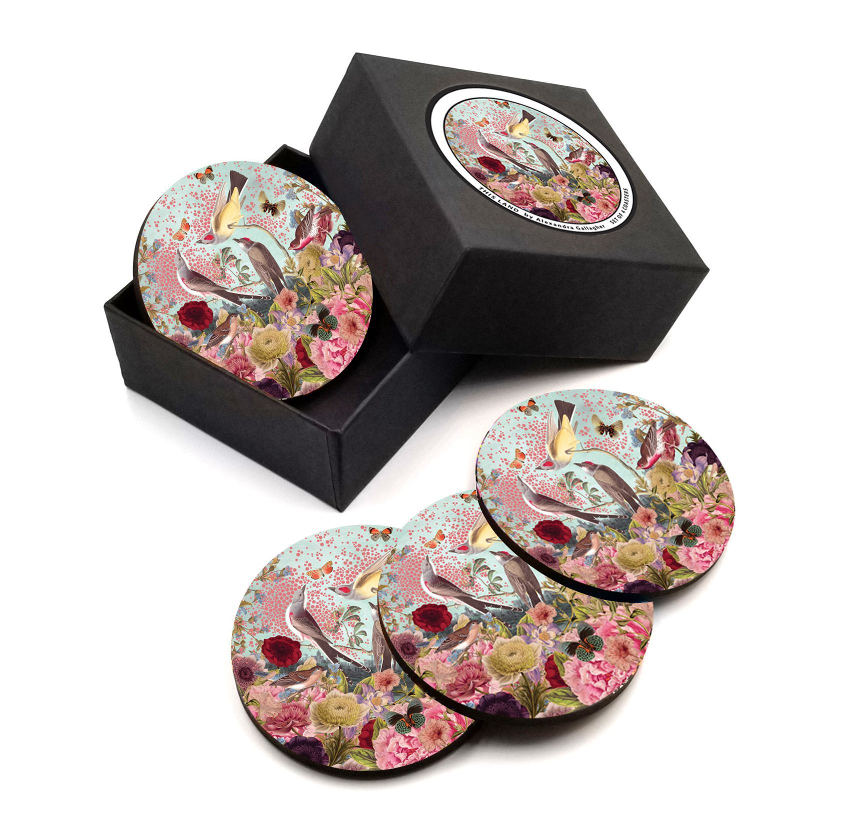 Wooden Coaster Sets | Starz Puzzles